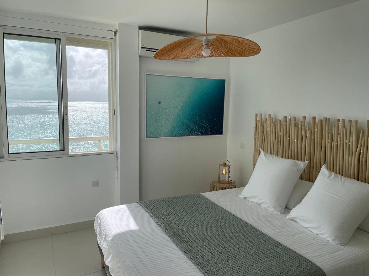 Face A La Mer Apartment Le Gosier  Ngoại thất bức ảnh