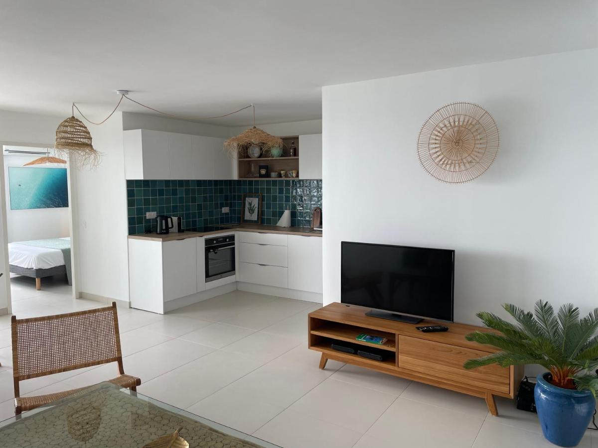 Face A La Mer Apartment Le Gosier  Ngoại thất bức ảnh